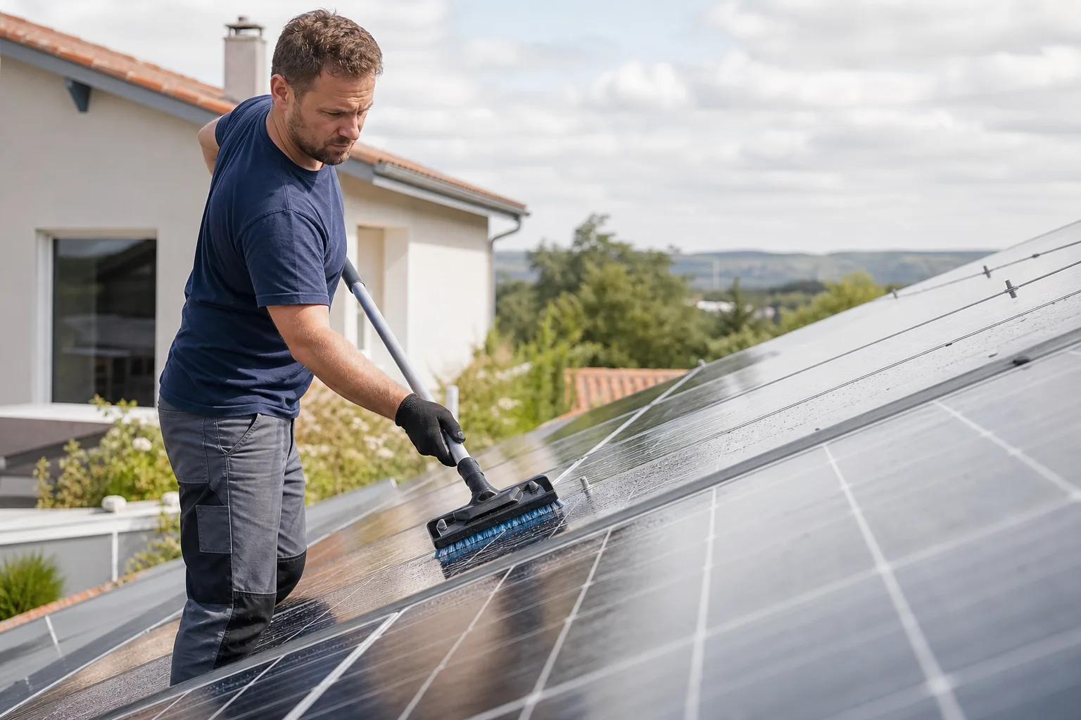 Entretenir ses panneaux solaires photovoltaïques