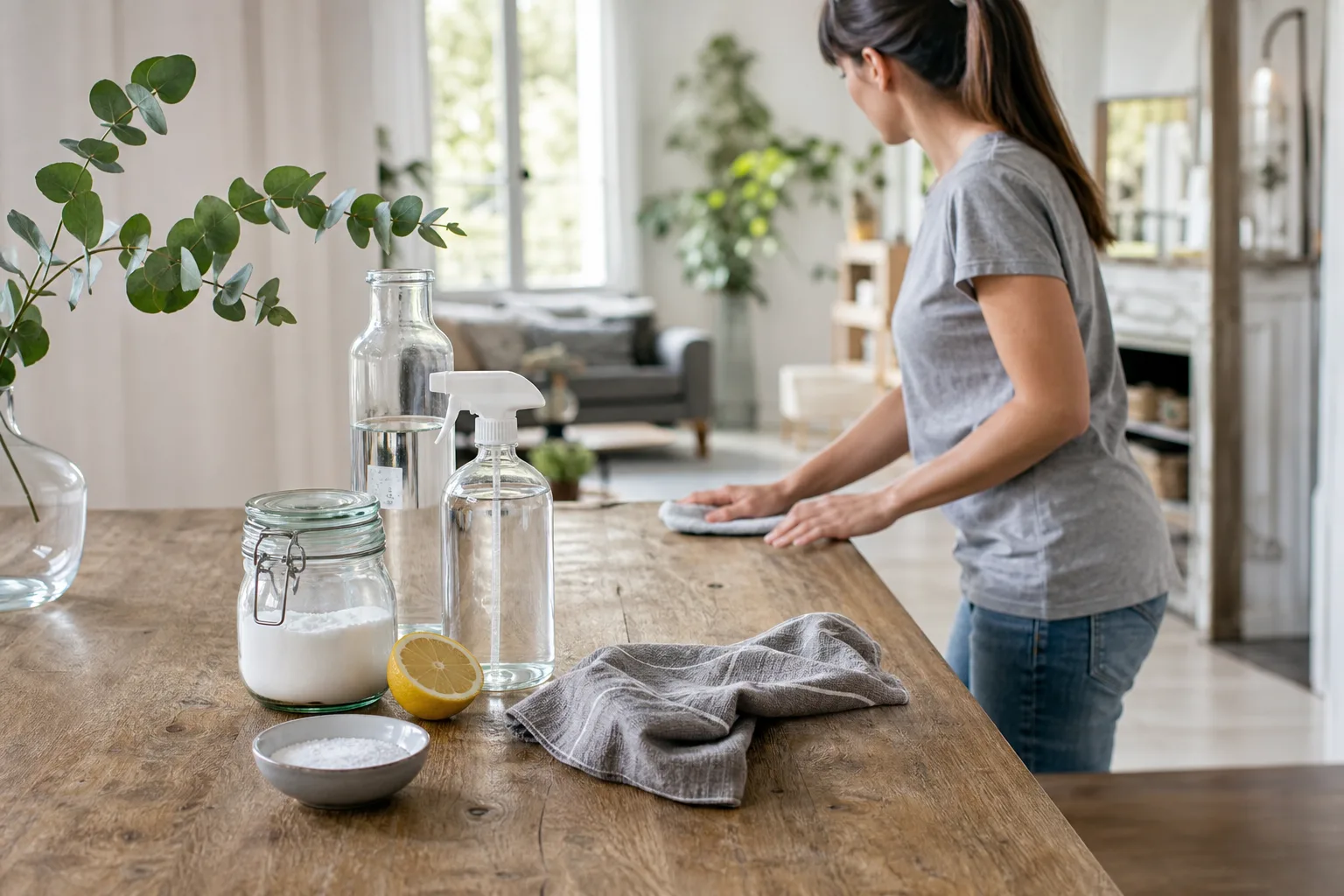 Utiliser des produits naturels pour un logement sain